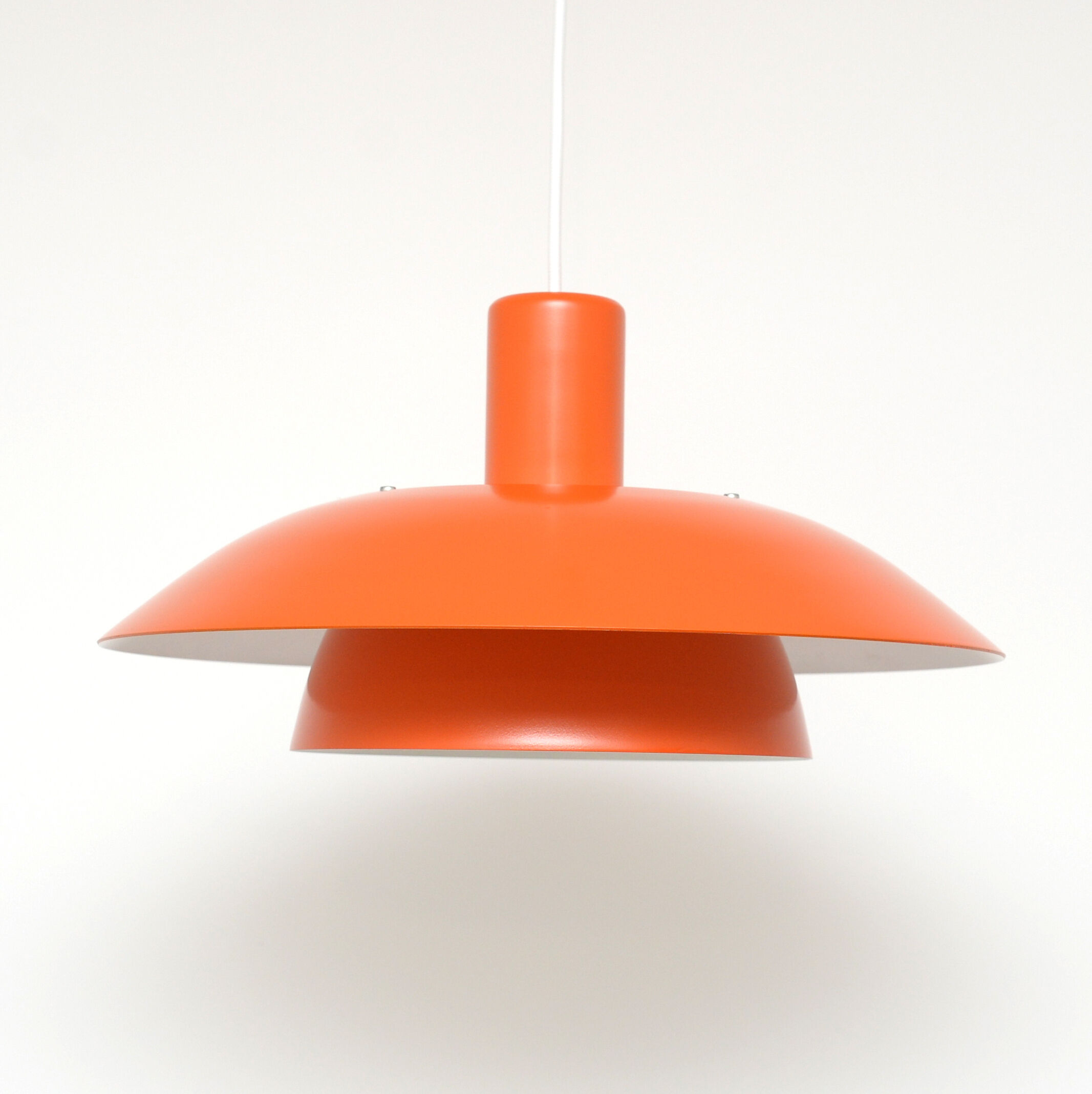 Orange vintage lamp, Denmark 1970s