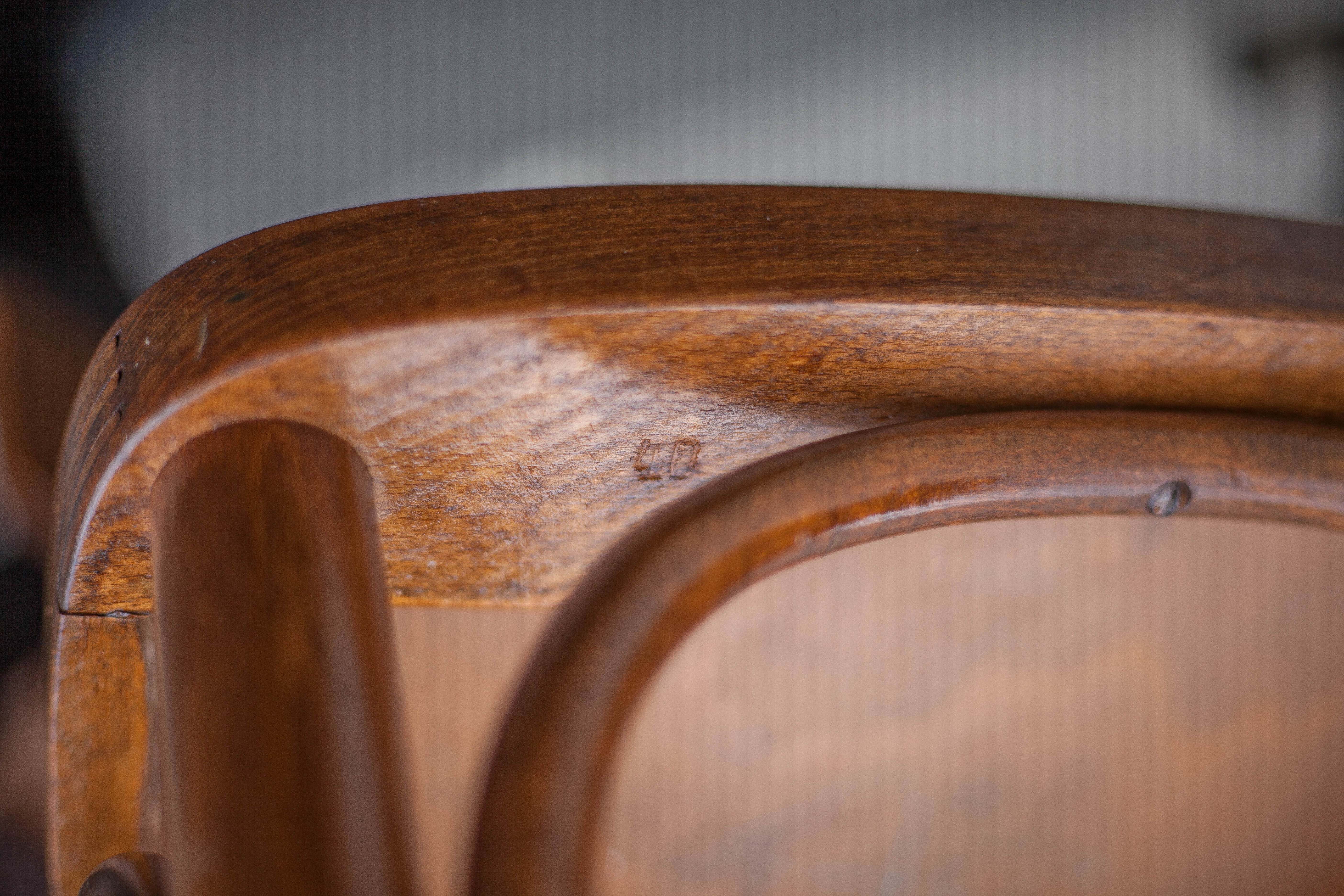 Pair of Thonet bistro chairs