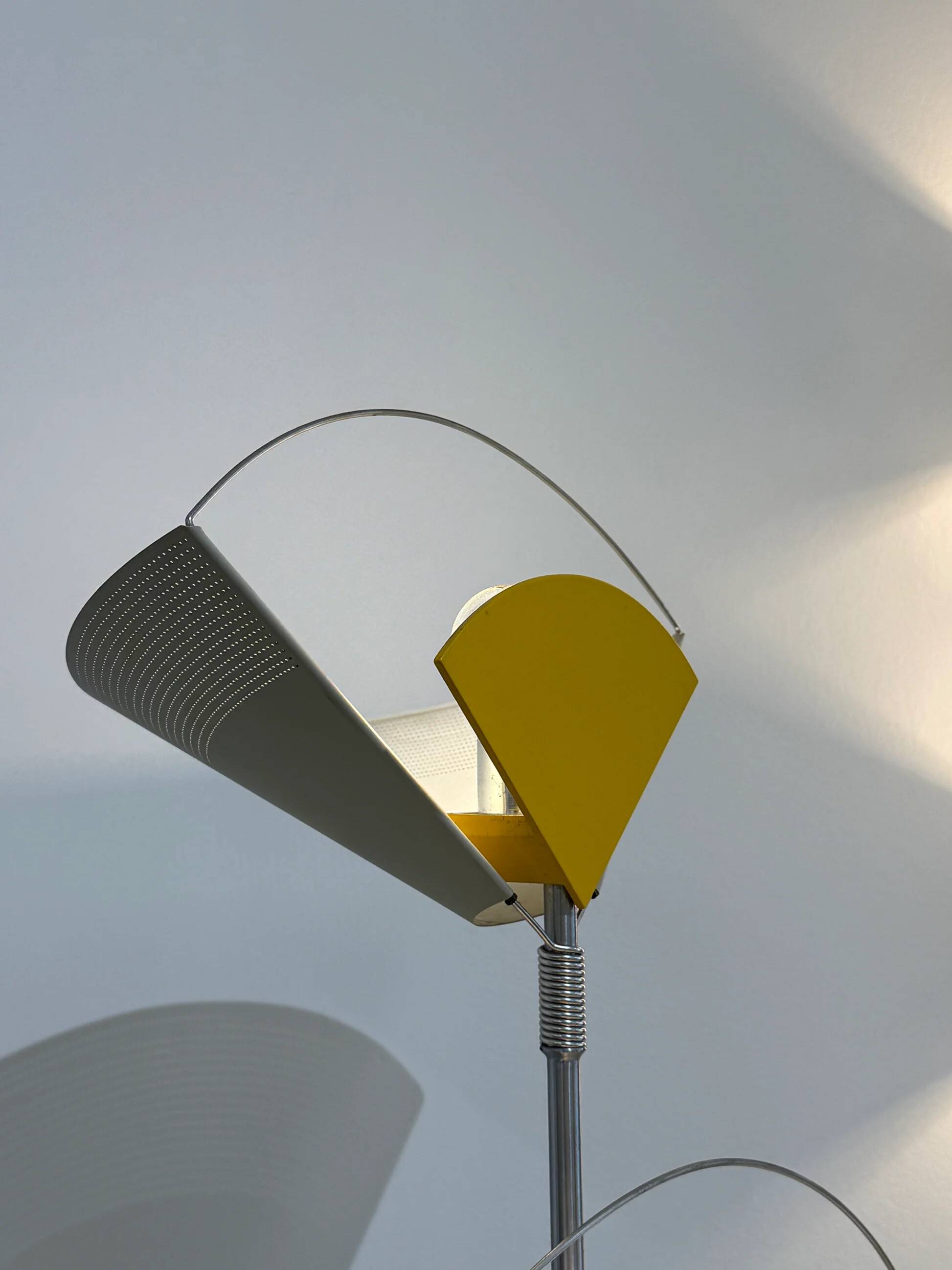 Floor lamp "Sintheto Terra D", F. Porsche, Luci Italia, 1984