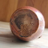 Brown stoneware pitcher