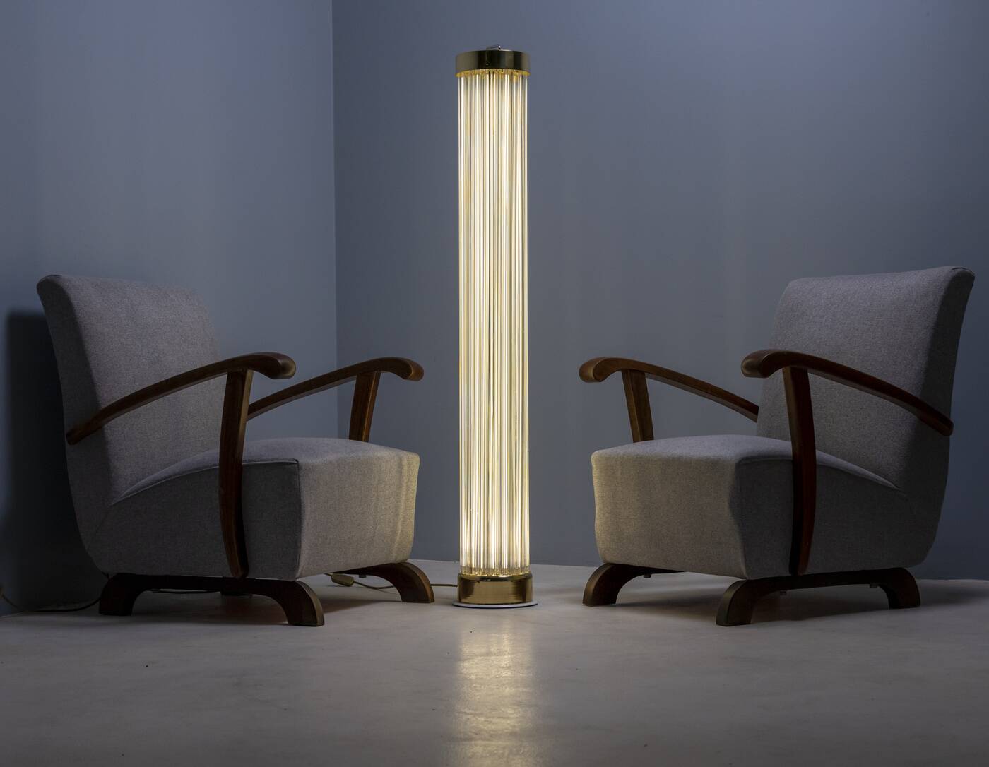 Floor Lamp, Jaroslav Bejvl Sr., 1970s, Czechoslovakia