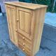 Vintage Scandinavian chest of drawers in solid pine from the 1980s.
