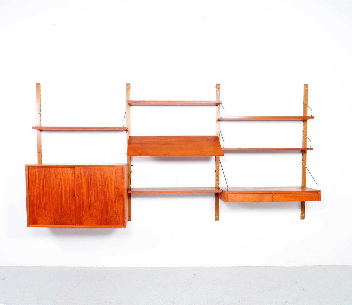 Royal System Wall Unit by Poul Cadovius for Cado, 1960s