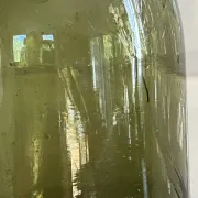 Glass vase bottle