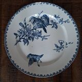 Sarreguemines Flat Plates Favorite Blue Model