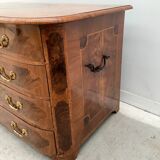 Marquetry commode from the Louis XIV period, early 18th century, Portugal.