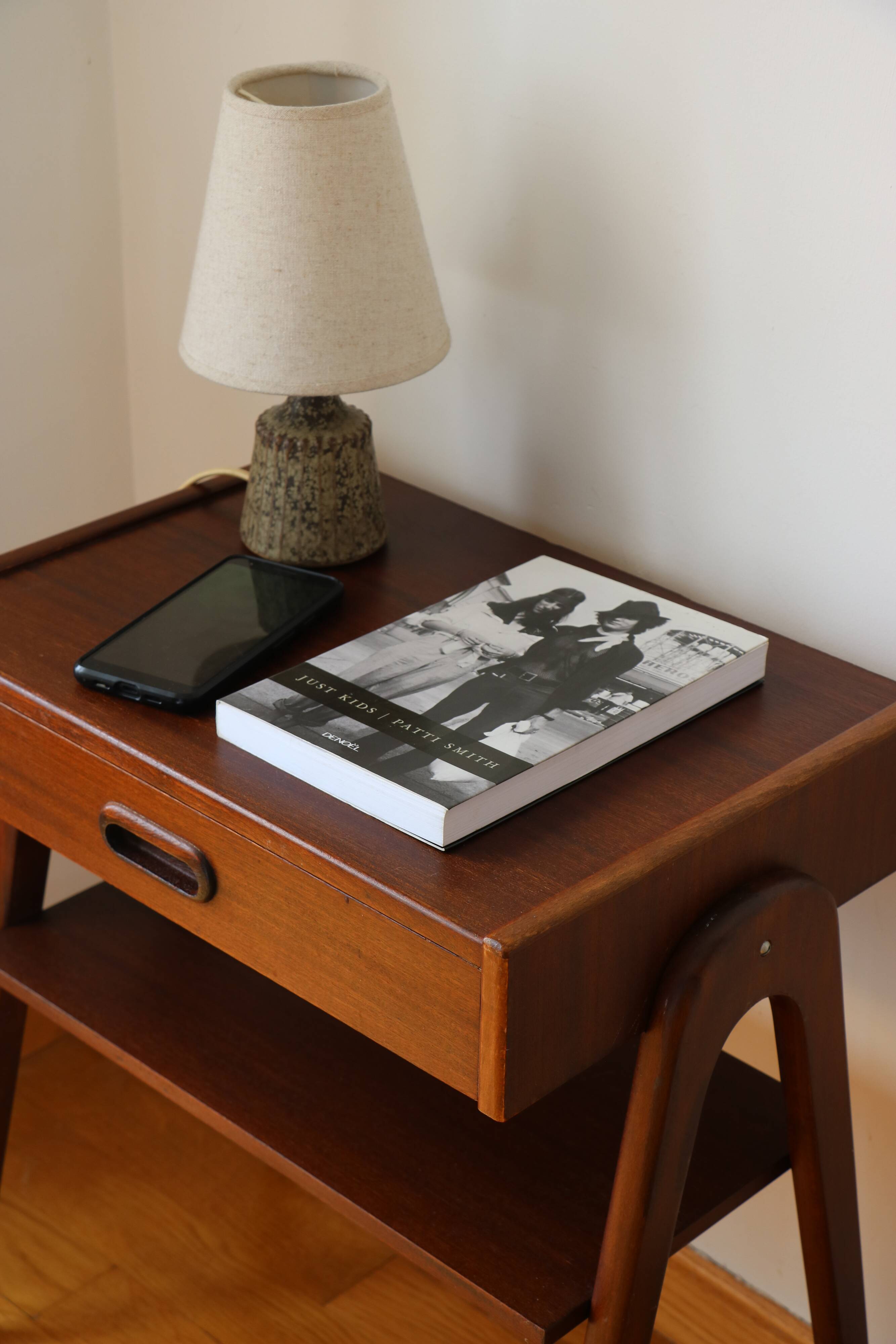 Scandinavian bedside table, Sweden, 1960