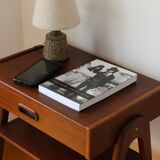 Scandinavian bedside table, Sweden, 1960