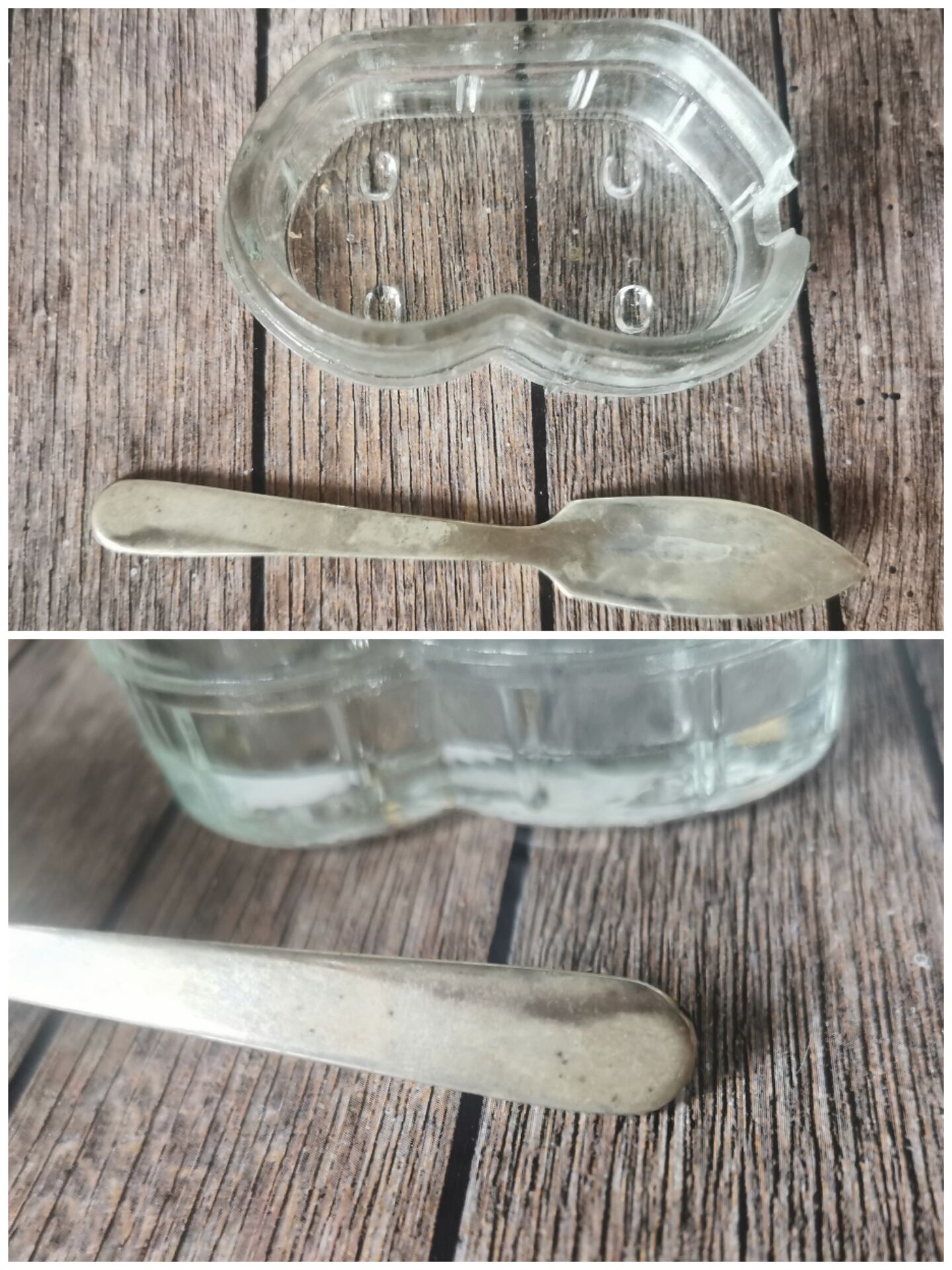Metal snail butter dish