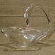 Vide poche coupe en cristal vannes cygne