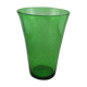 Biot bubble, green, large glass vase
