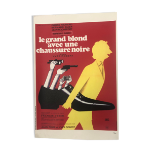 Affiche film Le grand blond Collector