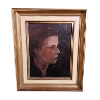 Antique Portrait Of a Young Man, from around 1900