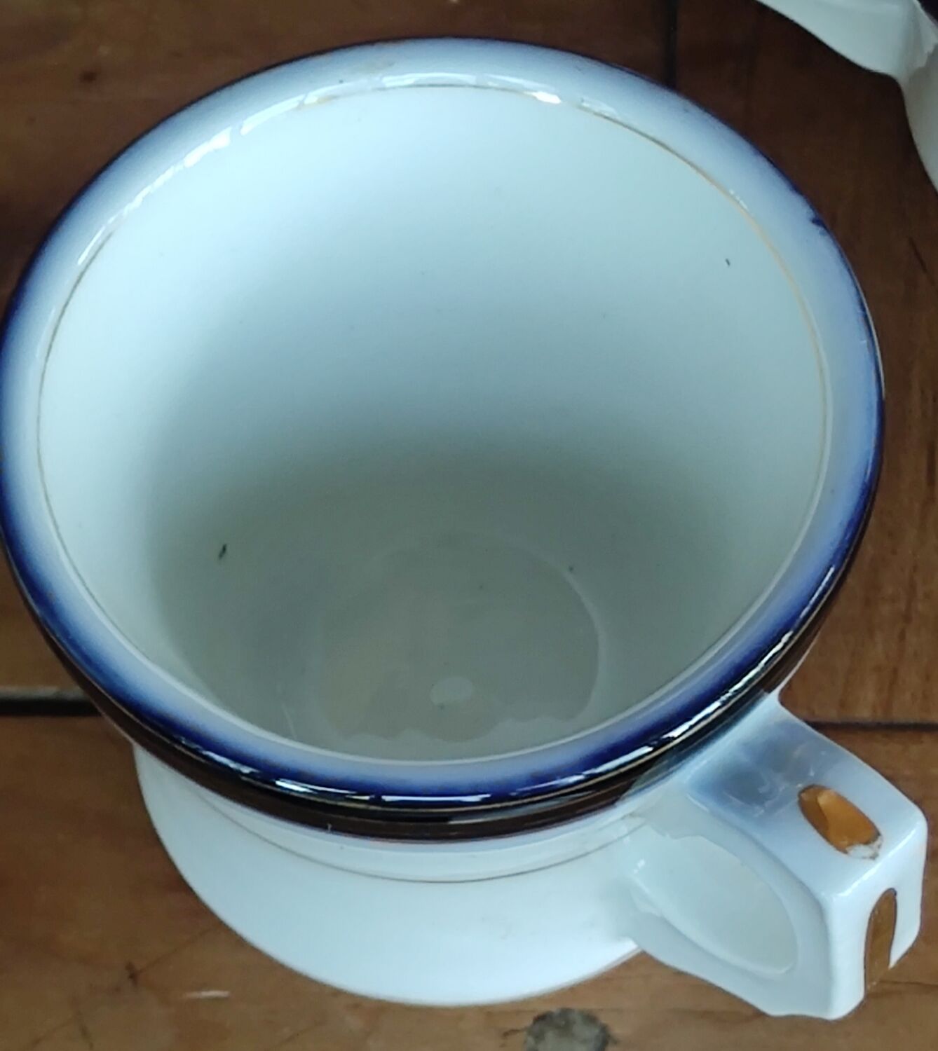 Series of 10 brulot cups/porcelain 19th century