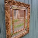 Antique beveled mirror