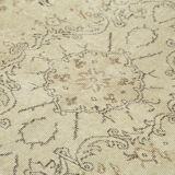 Tapis Beige Anatolien en Laine Tissée à la Main 185 cm x 290 cm - 38990