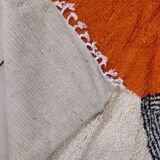 Moroccan handmade artisanal berber carpet magic orange eye 287 x 184 cm