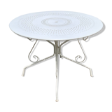 Wrought iron garden table 60s