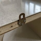 Set of 2 Formica corner shelves