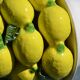 Centrepiece lemons/large fruit bowl in majolica