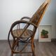 Chestnut armchair double arm