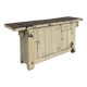 Small 1900 workbench with beautiful light patina