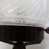 Signed Muller art deco ceiling