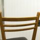 Pair of Scandinavian 1960 beech chairs