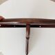 Pair of antique solid oak shelves