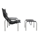 Fauteuil inclinable 'HE1106' avec repose-pieds par Hans Eichenberger pour Strässle, 1978