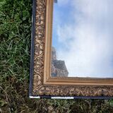 Antique mirror in Louis Philippe style