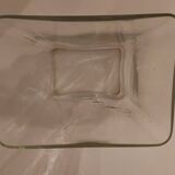 Rectangular glass vase