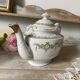 English porcelain teapot