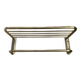 Vintage coat rack in gold metal