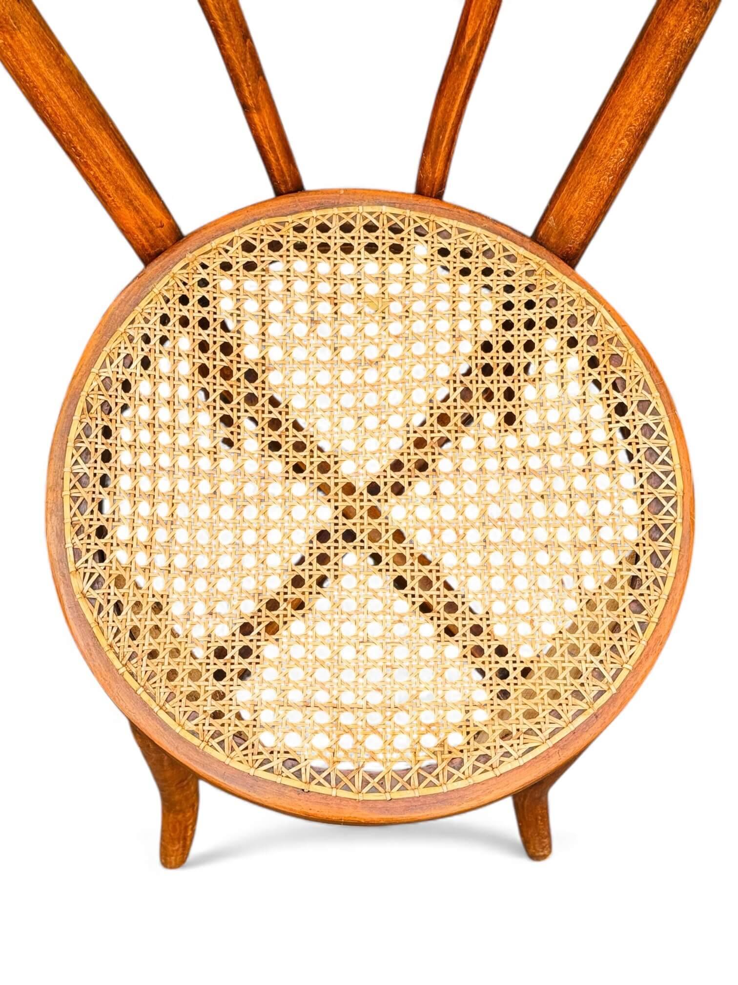 2 bentwood bistro chairs, circa 1900, by Cambier Frères