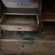 Patinated writing desk