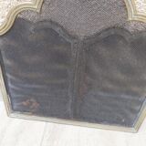 Brass fireplace screen