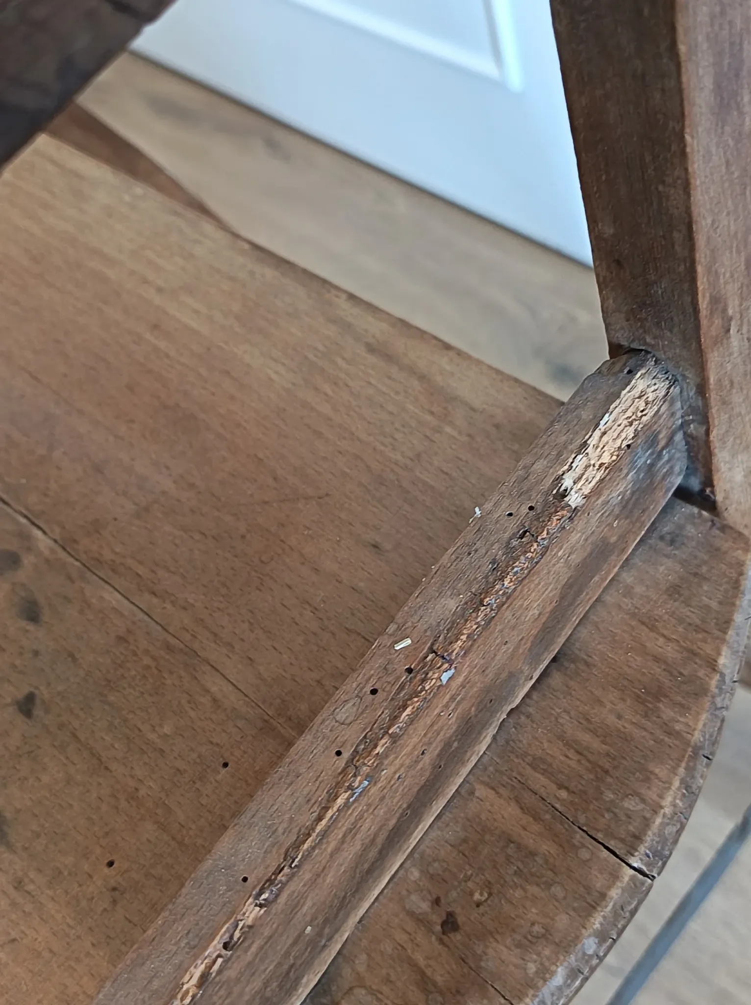Folding step stool with 6 steps