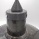 Glazed sheet metal suspension