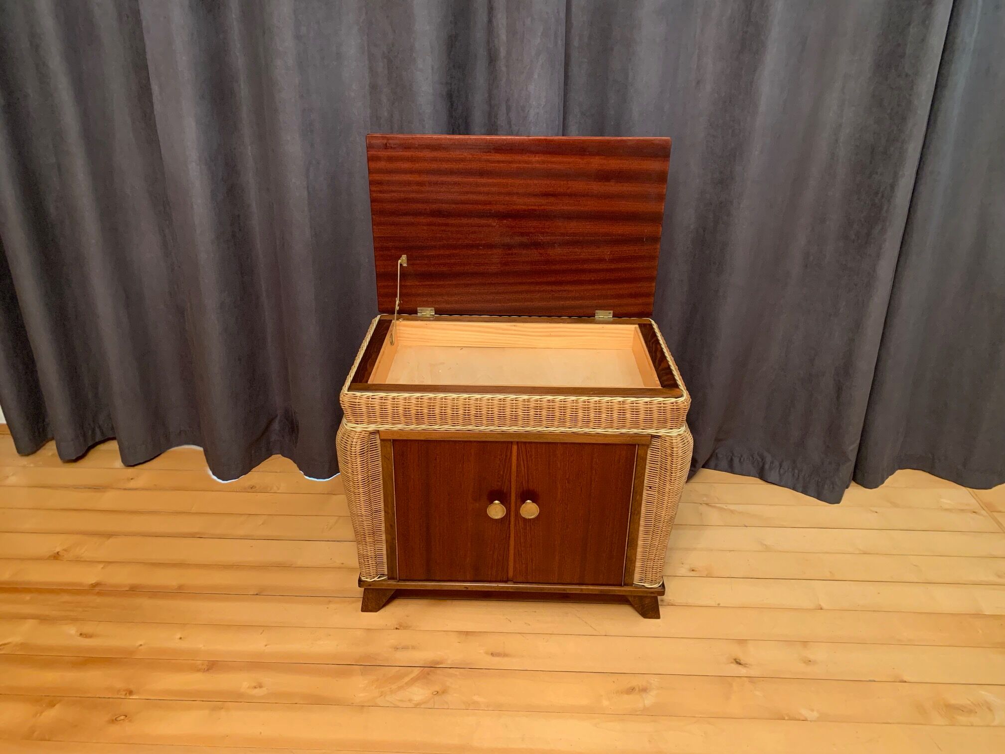 Cabinet de style boho, années 1960