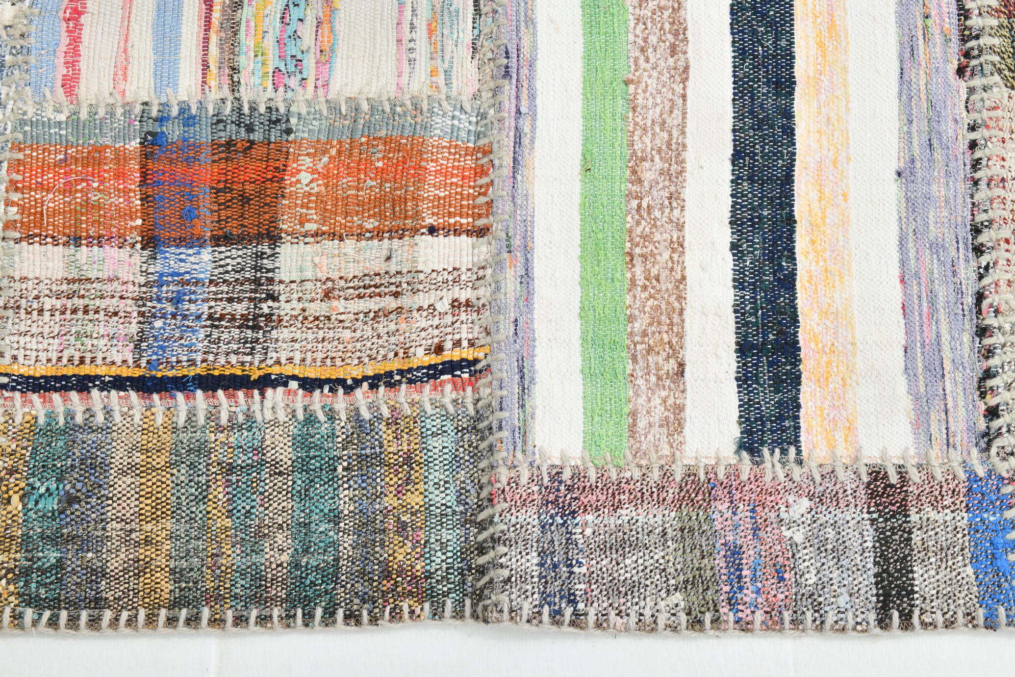 Tapis ethnique, 147x154cm