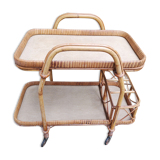 Rattan trolley - circa 1970s