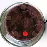 Michel Argans 1990 ceramic anthropomorphic lamp