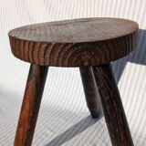 Wooden tripod stool