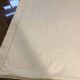 Lot de 2 draps anciens en toile blanche