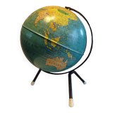 Vintage Taride sheet metal globe 1960s