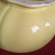 Soupière en faience jaune "vintage"