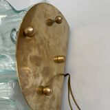 Large Murano Glass Sconces Set of 2