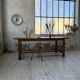 Table de ferme en chêne 2m