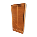 Notary furniture double filing cabinet with old curtains